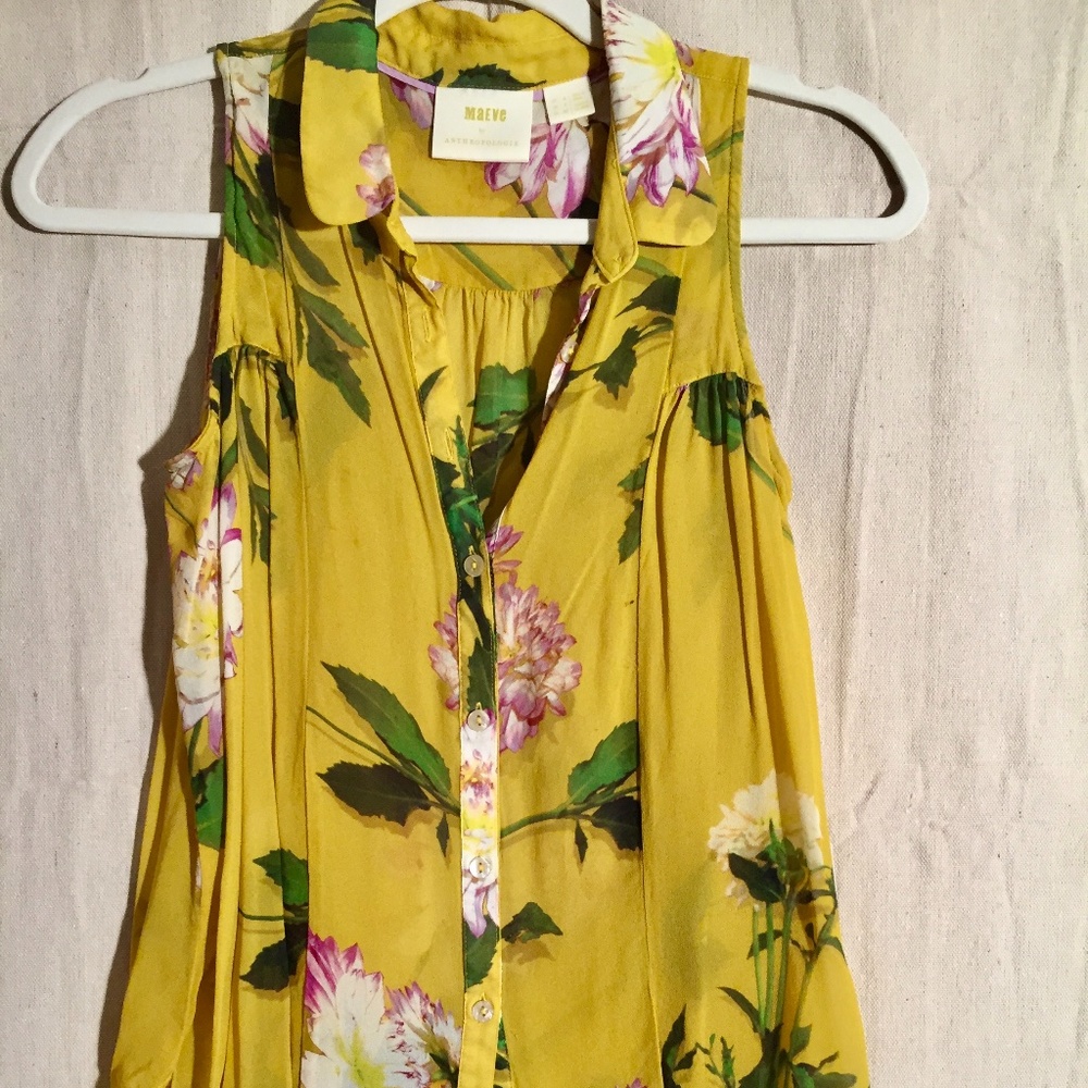 MAEVE sleveless summer top Size 0